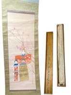 Themacollectie - Japanse hangende rol Hina-poppen