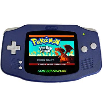 Gameboy Advance Indigo met IPS V5 scherm, Verzenden, Nieuw