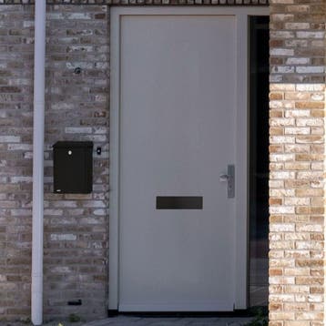 STOER! Brievenbus afsluiter London 345x80mm - zwart, Verzenden, Nieuw