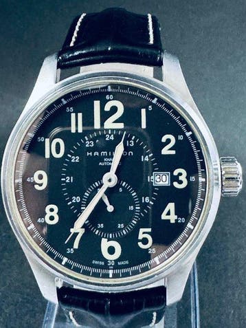 Hamilton - Khaki Field - Zonder minimumprijs - H706550 -, Nieuw