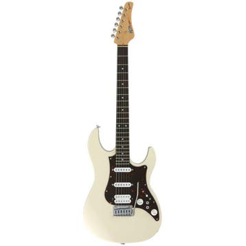 FGN Expert Odyssey ST-Style Elektrische Gitaar Antique White, Muziek en Instrumenten, Ophalen of Verzenden, Nieuw