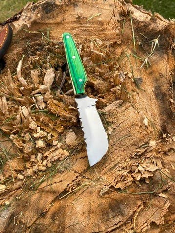 Keukenmes - Utility knife - SDF-107-handgesmeed hoogglans