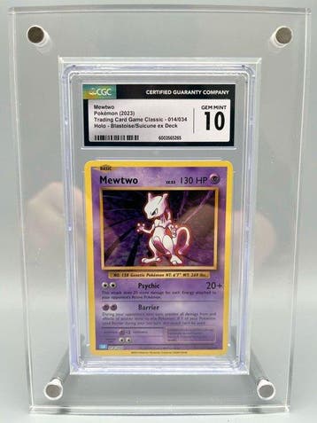 Pokémon Graded card - Mewtwo - CGC 10 - Various sets, Nieuw