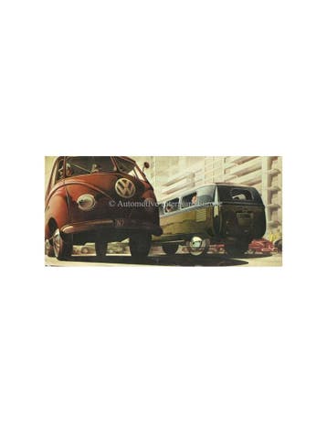 1953 VOLKSWAGEN TRANSPORTER BROCHURE DUITS, Nieuw, Volkswagen, Author