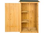 TecTake - Houten tuinkast Taman - Vlak dak - Afm. 75 x 56 x, Verzenden, Nieuw