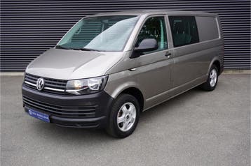 Volkswagen Transporter 150pk Euro6 Automaat L2H1 Dubbele cab, Automaat, Gebruikt, Euro 6, Volkswagen