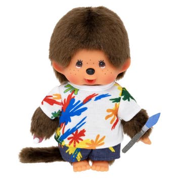 Monchhichi knuffel jongen kunstenaa van €30,99 voor €27,89, Ophalen of Verzenden, Nieuw
