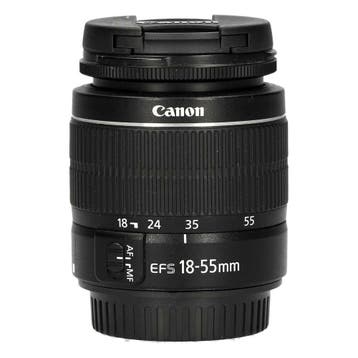 Canon EF-S 18-55mm f/3.5-5.6 III met garantie, Audio, Tv en Foto, Fotografie | Lenzen en Objectieven, Ophalen of Verzenden, Gebruikt