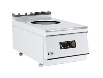 Combisteel Inductie Wokfornuis | 1 Kookpunt | 230v | 400x700, Ophalen of Verzenden, Nieuw in verpakking