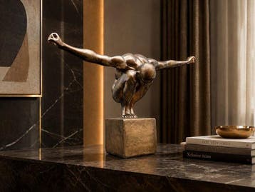 Beeld, The Olympian Man - 32cm - 0 cm - Hars