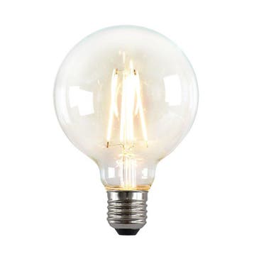 Olucia E27 LED lamp George, G95, 4W, 2700K, Ophalen of Verzenden, Nieuw, Led-lamp