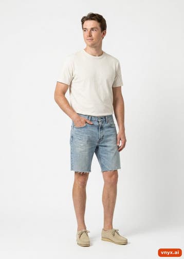 Levis Korte broeken Heren maat W33 Lichtblauw Vintage, Ophalen of Verzenden, Nieuw, Levi's