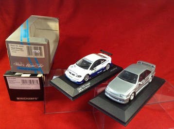 Minichamps 1:43 - Model raceauto (2) - ref. #4000 early, Nieuw