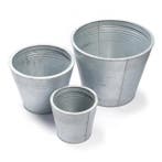 Bloempot | Decoris | Ø 38 cm | 3 stuks, Tuin en Terras, Verzenden, Nieuw