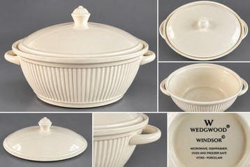 Wedgwood - Eetservies - Windsor - Porselein - Dekschaal /