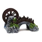 Brug en waterrad met luchtaansluiting large OS-283 - aquariu, Dieren en Toebehoren, Vissen | Aquaria en Toebehoren, Ophalen of Verzenden