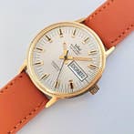 Kurfurst - mens gold plated France ebauché automatic -, Nieuw