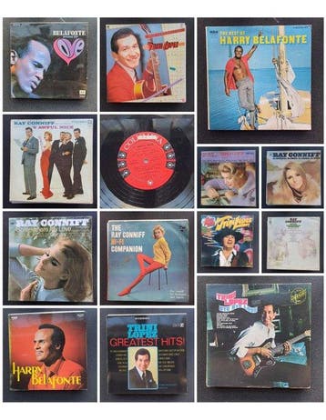 Trini Lopez, Harry Belafonte, Ray Conniff - 13 nice LPs of, Nieuw in verpakking