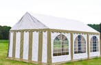 Premium Partytent PVC 4x6x2 mtr in Wit-Beige (4x6 meter), Tuin en Terras, Partytenten, Verzenden, Nieuw, 2 meter of meer, Partytent