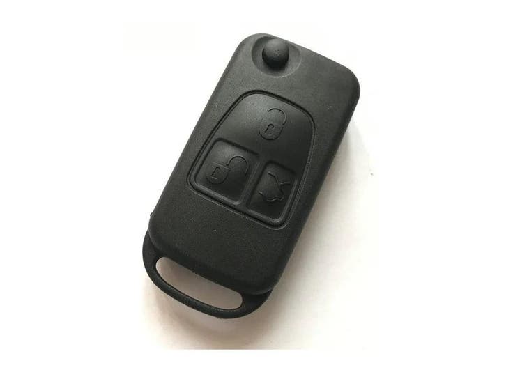 Mercedes W129, W140, W461 - 3 knoppen klapsleutel (HU39), Auto-onderdelen, Overige Auto-onderdelen, Verzenden