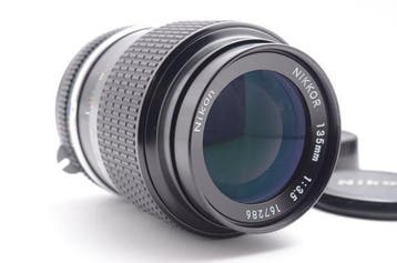 Nikon Nikkor 135mm F3.5 (K, Non-Ai) Cameralens, Nieuw