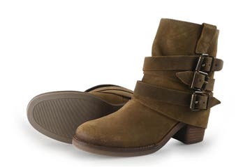 Sacha Enkellaarzen in maat 38 Bruin, Kleding | Dames, Schoenen, Bruin, Verzenden, Lage of Enkellaarzen, Zo goed als nieuw