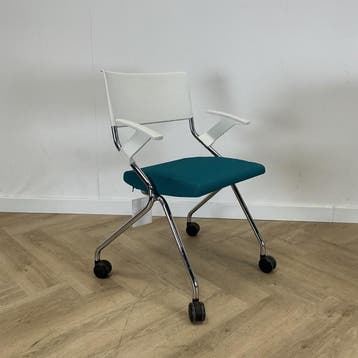 Outlet Complete set van 4 stuks Sedus Flip Flap inschuifbare, Ophalen of Verzenden, Zo goed als nieuw, Stof