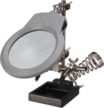 2dekans | Velleman Handige derde hand met vergrootglas,, Ophalen of Verzenden, Zo goed als nieuw