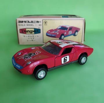 Yonezawa - Speelgoedauto Diamond Pet Lamborghini Miura Racer, Nieuw