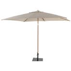 Azzurro stokparasol 200x300 cm houtlook frame sand 4, Ophalen of Verzenden, Nieuw