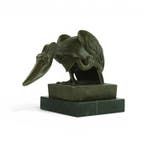 Milo (1910-1978) - sculptuur, Fishing Pelican - 40 cm - 9.8