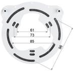 Dahua PFA200W Regenkap voor dome cameras, Ophalen of Verzenden, Nieuw
