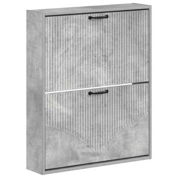 vidaXL Wandgemonteerde Schoenkast HOORN 71 x 17 x 86 cm, Verzenden, Nieuw