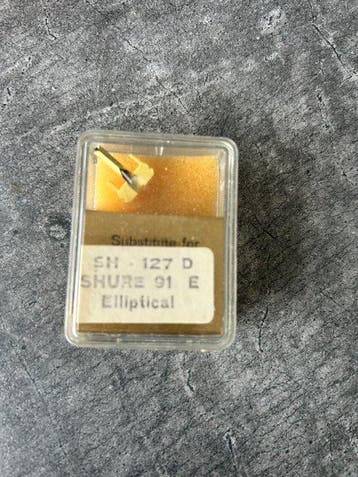 Shure - SH-127 D / SHURE 91 E Element en/of naalden, Nieuw