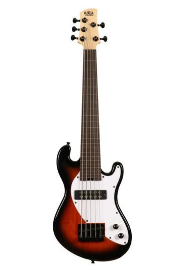 Kala Solid Body 5-String Tobacco Burst Fretless U-BASS, Verzenden, Nieuw