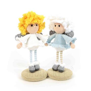Engeltje Haken voor Mini Kerststal - Haakpret Anja Toonen, Ophalen of Verzenden, Nieuw