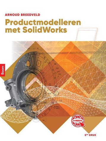 Product modelleren met SolidWorks 9789024437368, Verzenden, Zo goed als nieuw