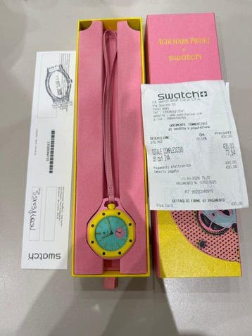 Swatch Royal Pop - Swatch × Audemars Piguet OTG ROZ - Zonder, Nieuw