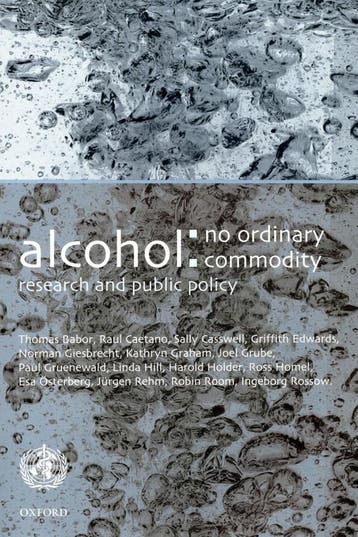Alcohol No Ordinary Commodity - Thomas Babor - 9780192632616, Verzenden, Nieuw