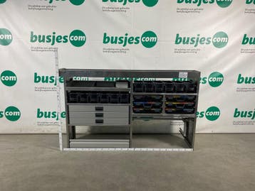 Aluca aluminium bedrijfswageninrichting gebruikt (nr 2257), Auto diversen, Ophalen of Verzenden