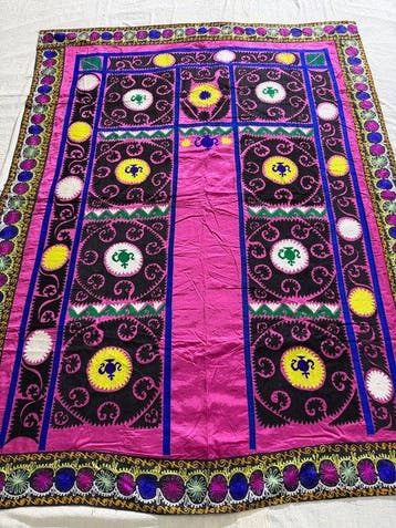 Suzane Kilim - Suzane Tapijt, Bankhoes, Bedhoes,, Nieuw