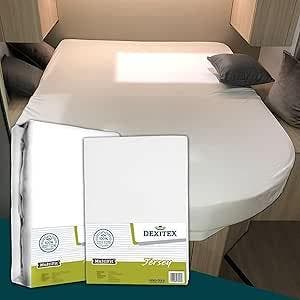 Textielpakket Queensbed/Eilandbed - 1 molton met 1 jersey, Huis en Inrichting, Slaapkamer | Beddengoed, Verzenden, Nieuw, Wit