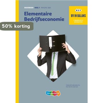 Elementaire bedrijfseconomie deel 1 9789006631579, Boeken, Schoolboeken, Verzenden, Gelezen, Edward van Balen
