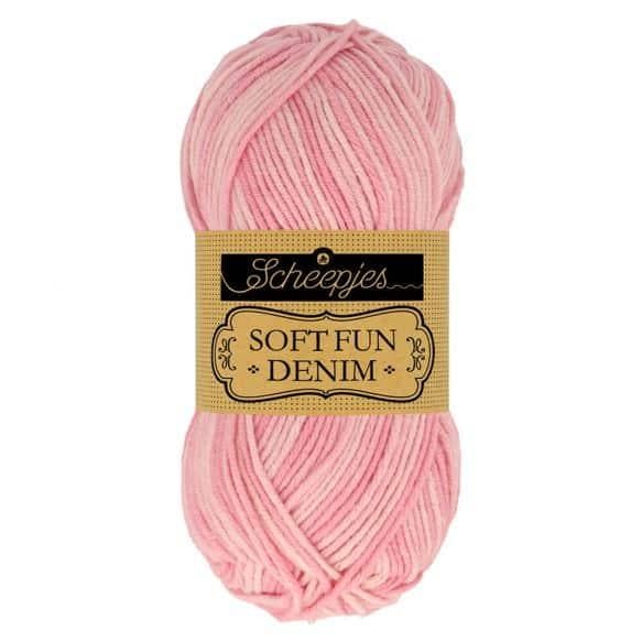 Scheepjes Softfun Denim 50gr - 504, Hobby en Vrije tijd, Breien en Haken, Nieuw, Verzenden