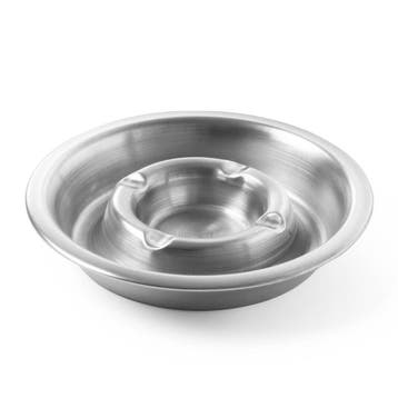 Terras Asbak | RVS | Ø140x30(h)mm HENDI, Verzenden, Nieuw in verpakking