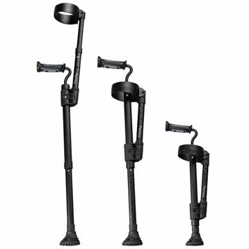 Crutch - Inschuifbare elleboogkruk | Loopkrukken | Ingeschov, Diversen, Verpleegmiddelen, Ophalen of Verzenden, Nieuw