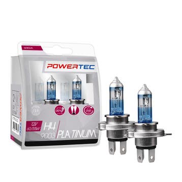 Powertec Platinum +130% H4 12V Set, Verzenden, Nieuw