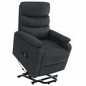 vidaXL Sta-op-massagestoel stof donkergrijs, Verzenden, Nieuw