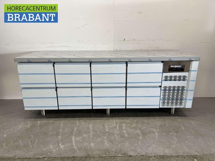 RVS Coreco Premium koelwerkbank 8 laden 1/1 gastronorm 224,5, Zakelijke goederen, Horeca | Keukenapparatuur, Nieuw in verpakking