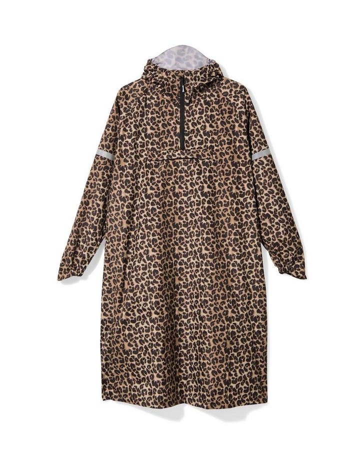 HEMA Regenponcho voor volwassenen luipaard multi, Kleding | Dames, Overige Dameskleding, Nieuw, Verzenden